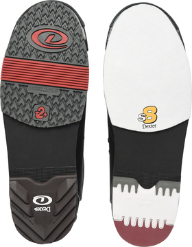 Dexter Sst8 Pro Black/Silver Bowling Shoes