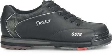 Dexter Sst8 Pro Black/Silver Bowling Shoes Wide