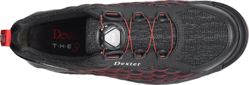 Dexter The C9 Knit Boa BOA Black/Red Bowling Shoes Wide