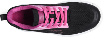 Dexter Dexlite Knit Black/Pink Bowling Shoes