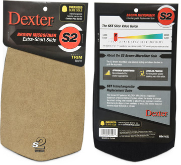 Dexter SST Replacement Slide Sole S2 Brown Microfiber XL