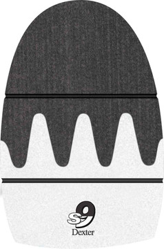 Dexter THE 9 Replacement Slide Sole S9 Saw Tooth
