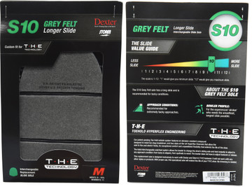 Dexter THE 9 Replacement Slide Sole S10 Grey Felt