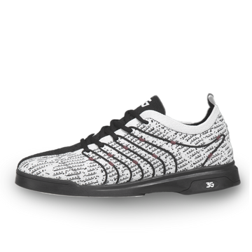 3G Ascent II White/Black Bowling Shoes RH Medium