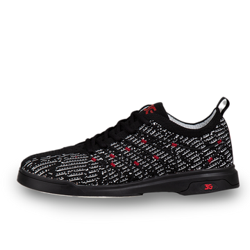 3G Ascent II Black/White Bowling Shoes RH Medium