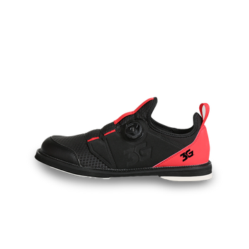 3G Speed Dial Black/Red Bowling Shoes RH Medium