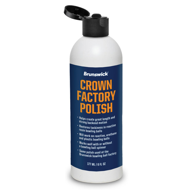 Brunswick Crown Factory Polish 8oz Bottle