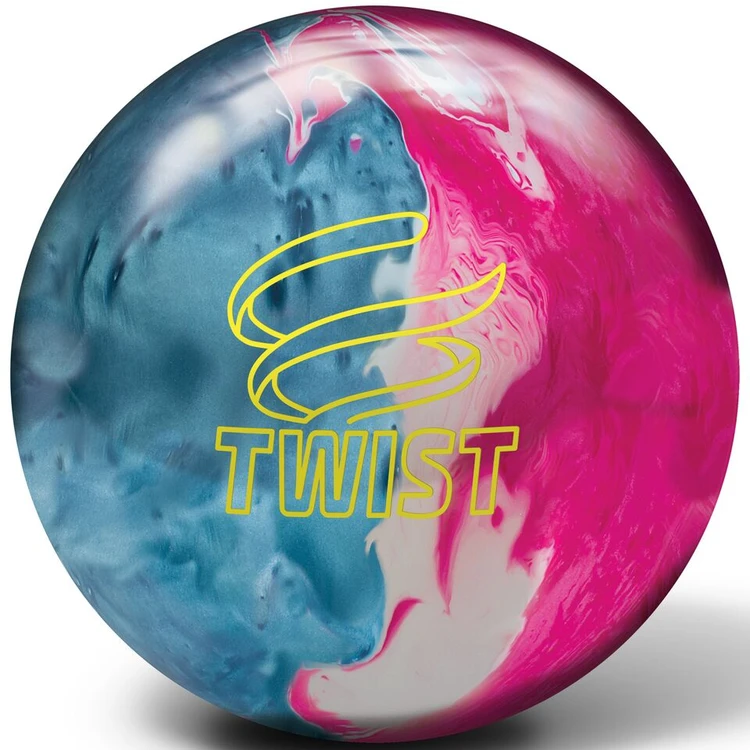 Brunswick Twist Sky Blue Pink Snow Bowling Ball
