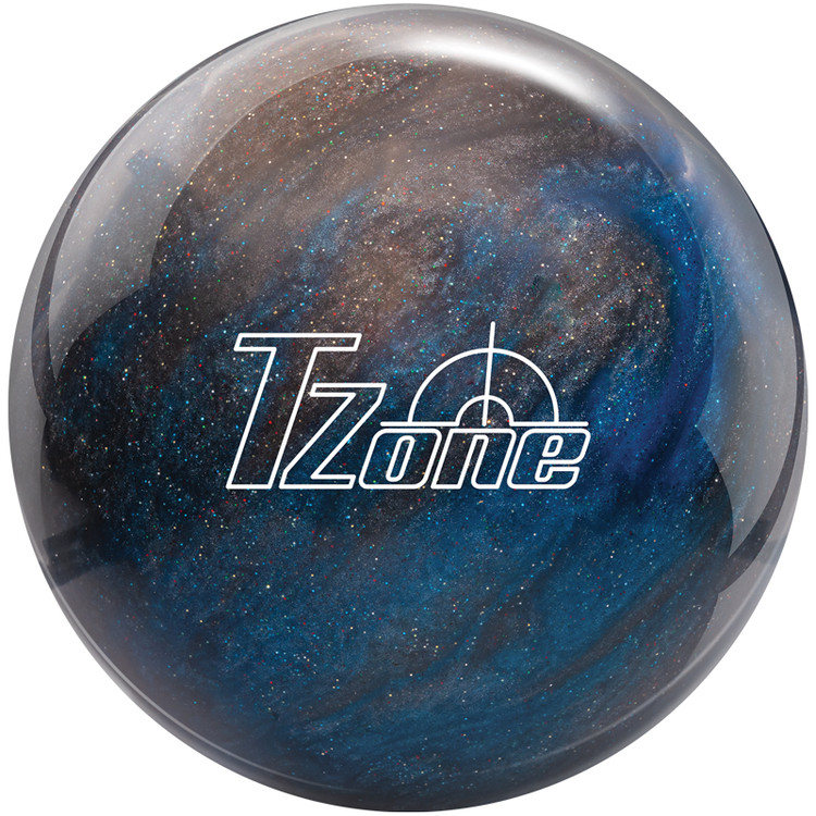 Brunswick TZone Bowling Ball Galactic Sparkle Front View