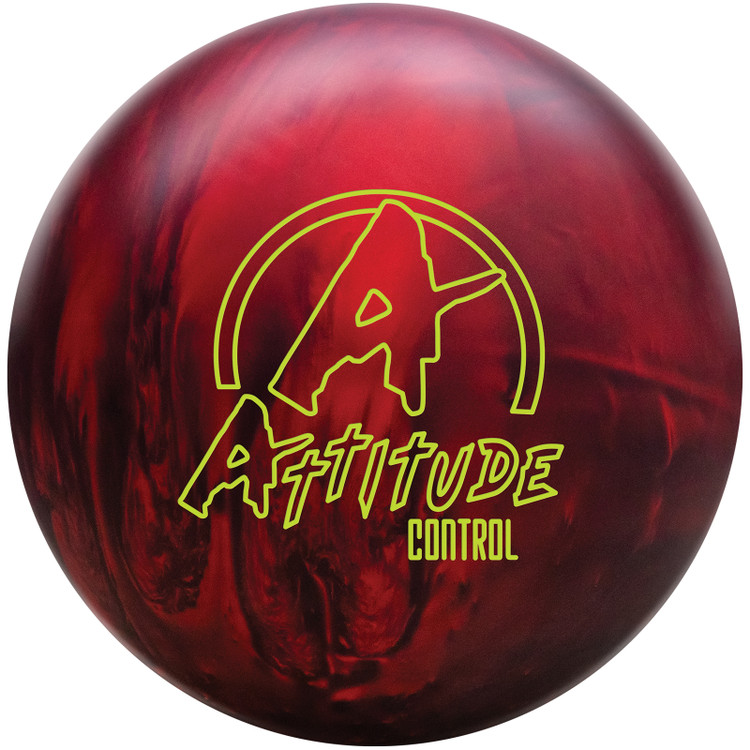 Brunswick Attitude Control Bowling Ball Front View
