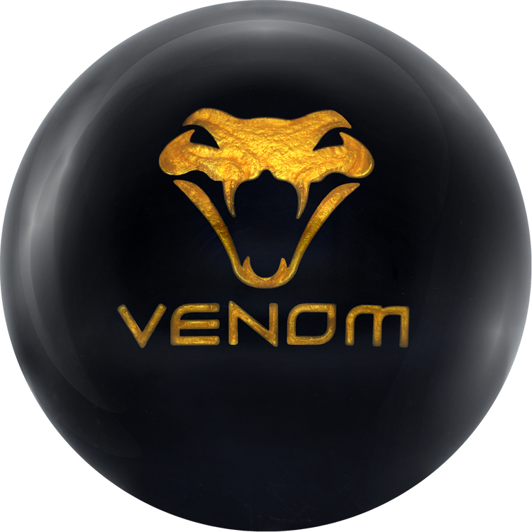 Black Venom Bowling Ball