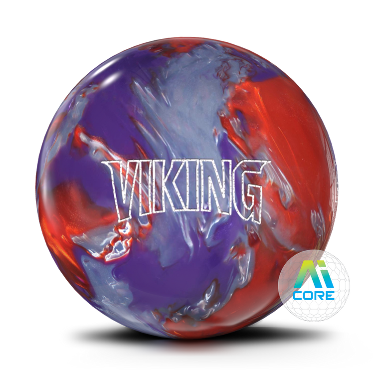 900 Global Viking Bowling Ball Copper/Steel/Deep Purple
