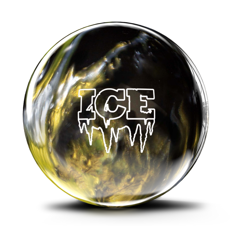 Storm Ice Storm Black/White/Gold Bowling Ball