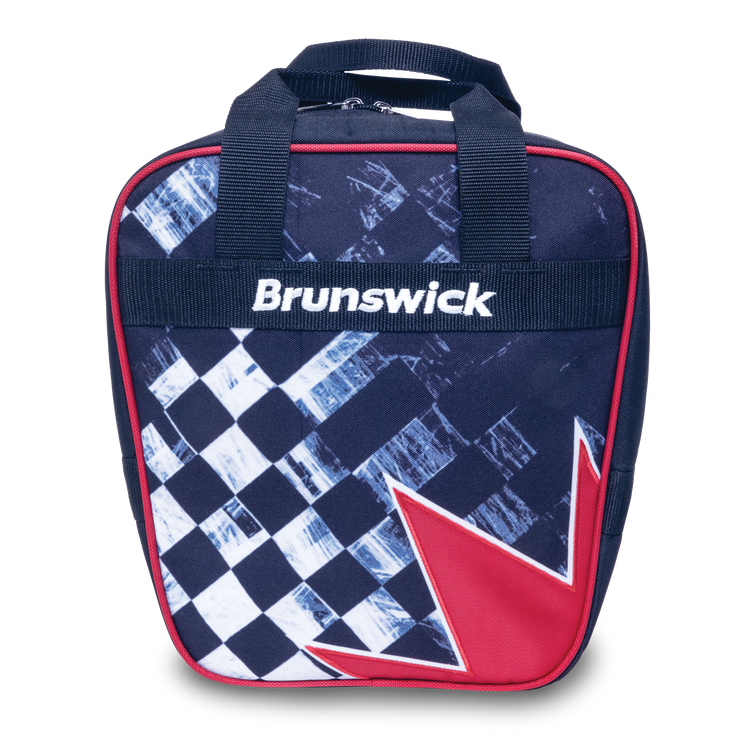 Brunswick Spark Single Tote Checkered Flag