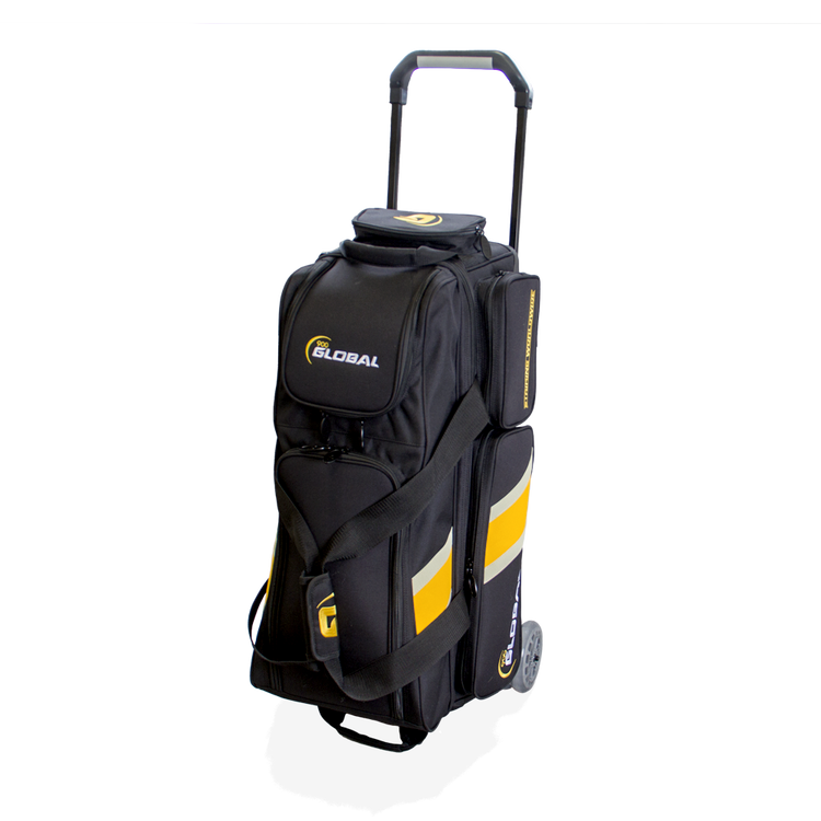 900 Global 900 Global 3-Ball Deluxe Roller Black/Gold