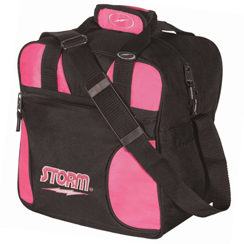 Storm Solo 1 Ball Tote Black/Pink Single