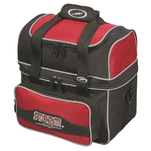 Storm 1 Ball Flip Tote Black/ Red