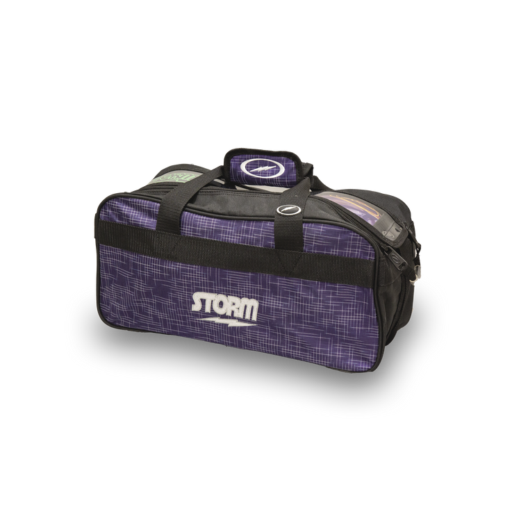 Storm 2 Ball Tote Abstract Purple/Black