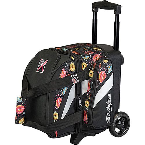 KR Strikeforce Cruiser Single Roller Bowling Bag Donuts