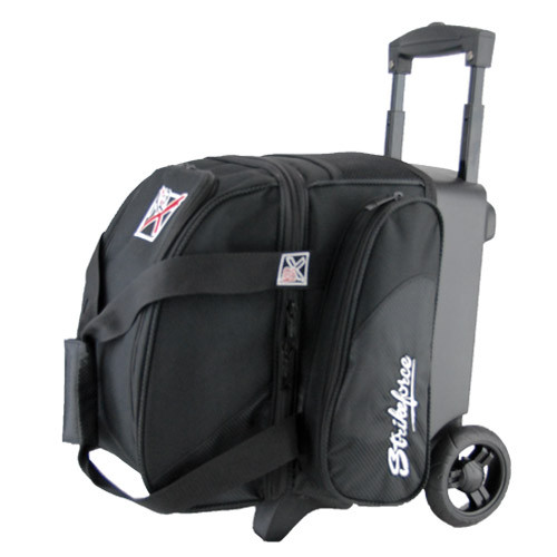 KR Strikeforce Cruiser Single Roller Bowling Bag Black