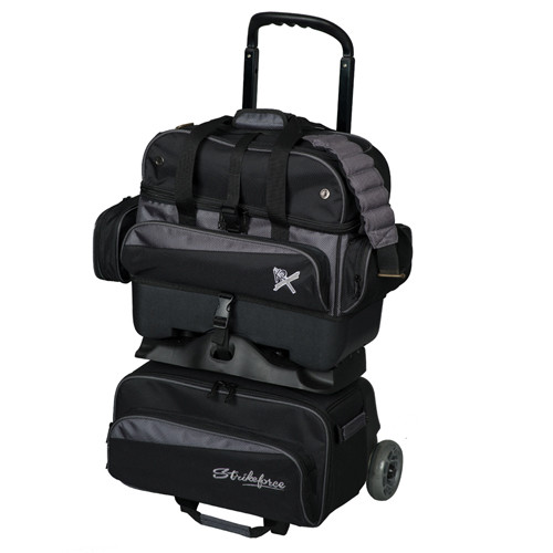 KR Strikeforce Konvoy 4 Ball Roller Black/Carbon