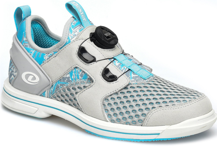 Dexter Pro BOA Light Grey/Blue RH Bowling Ball Grey/Blue