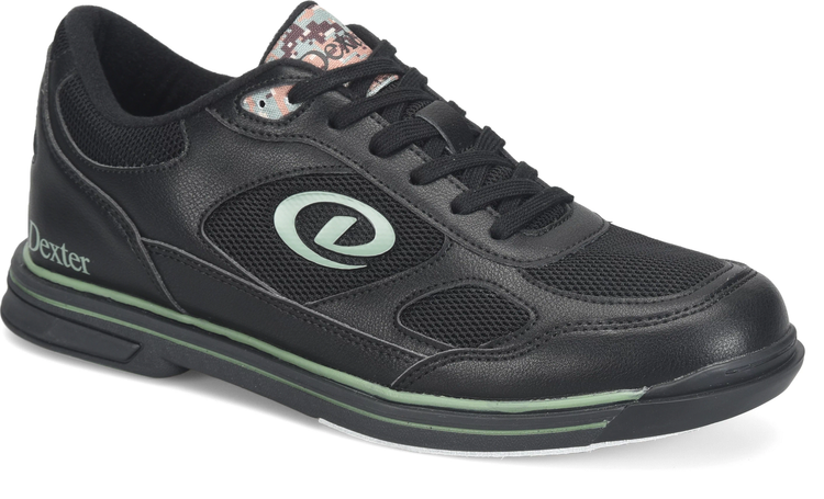 Dexter Randy Black/Camo Green Bowling Shoes