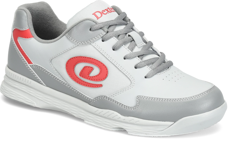 Dexter Ricky V Grey/Red Bowling Shoes Wide