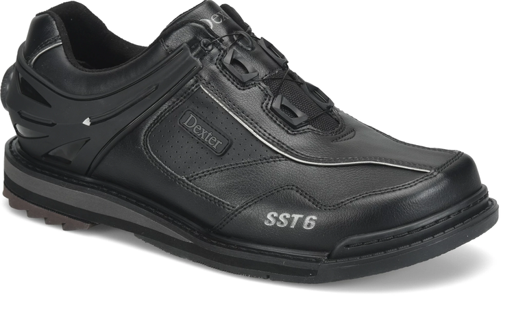 Dexter Sst6 Hybrid Boa BOA Black/Gunmetal Right Hand Bowling Shoes