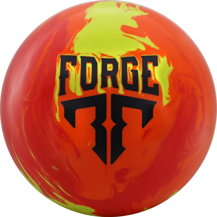 Motiv Forge Fuel Bowling Ball Solid Red / Orange / Yellow