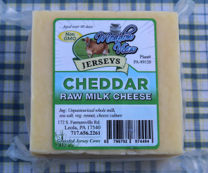 Raw Cheddar Cheese – A2A2, Non-GMO, High-Fat Milk | Meadowview Jerseys Farm