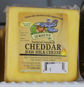 Natural Smoked Raw Cheddar Cheese – A2/A2 Jersey Cow Milk | Meadowview Jerseys Farm