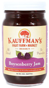 Boysenberry Jam, All Natural, No Preservatives, 9 oz. Jar