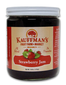 All-Natural Strawberry Jam,  18 oz. Jar