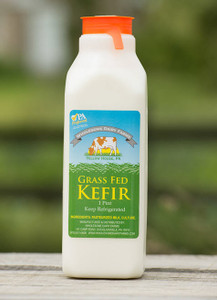 Cow's Plain Kefir, made from Wholesome dairy farm, 100% grass fed milk Cow's Plain Kefir, made from Wholesome dairy farm, 100% grass fed milk
