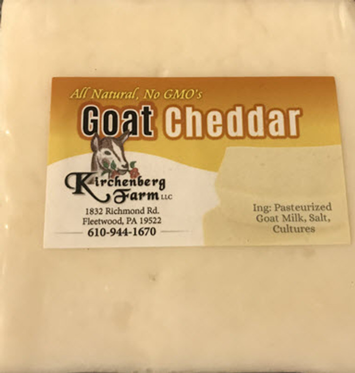 Goat Cheddar Cheese (8oz )