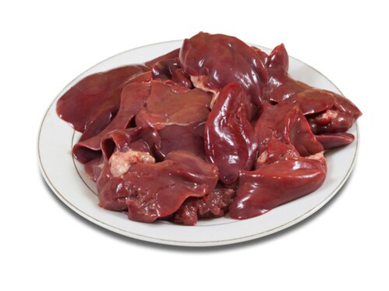 Chicken Livers, Non-GMO Feed, Pastured 1lb lffc