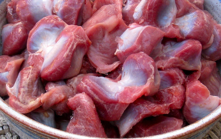 Organic Soy-Free Chicken Gizzards, Gmo-free, Local Farm Raised 1lb