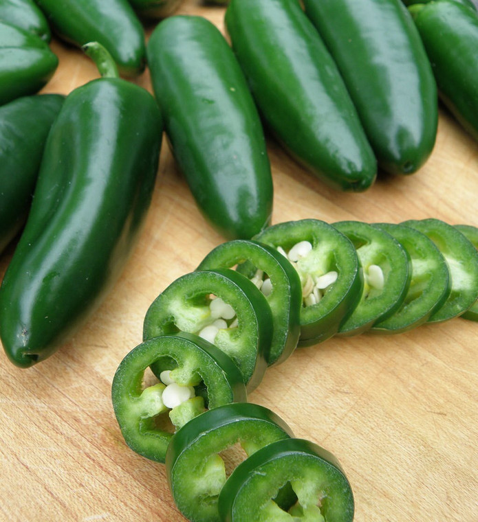 Dried Organic Mid to Hot chilly Jalapeno Peppers (4oz)