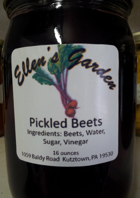 Pickled Beets. 16 oz Jar