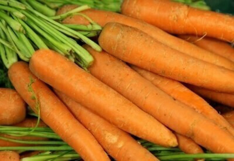 Organic Orange Carrots Lilac Valley 1  pound