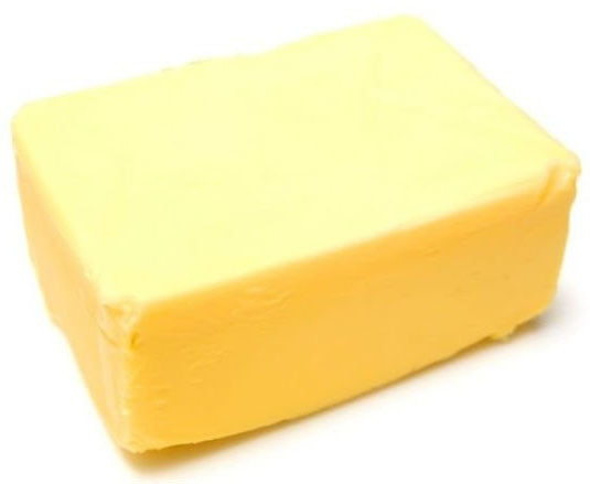 Cow's Raw Grass-fed Home Made Butter with Himalayan Salt 1lb (Deep Color)