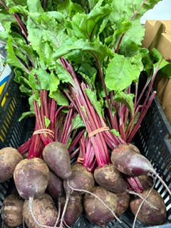 Organic Red Beets – 1 Bunch (3–5 Beets) | Fresh Local Farm-Grown
