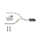 Silverado 99-06 dual exhaust 2.25 pipe Flowsound Muffler RW Tip