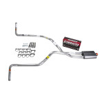Silverado 07-13 dual exhaust 2.5 pipe Flowmaster 40   Side Exit