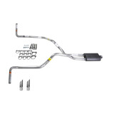 S10 / S15 83-94 dual exhaust 2.25 pipe Flowsound Muffler SW Tip Side Exit