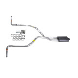 S10 / S15 95-01 dual exhaust 2.25 pipe Flowsound Muffler  Side Exit