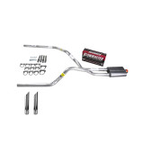 Dakota 97-05 dual exhaust 2.5 pipe Flowmaster 40  SW Tip