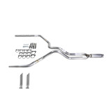 S10 / S15 95-01 dual exhaust 2.25 MA pipe Glass Pack muffler SC Tip