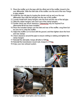 91-96 Jeep Wrangler Single Exhaust Kit Instructions